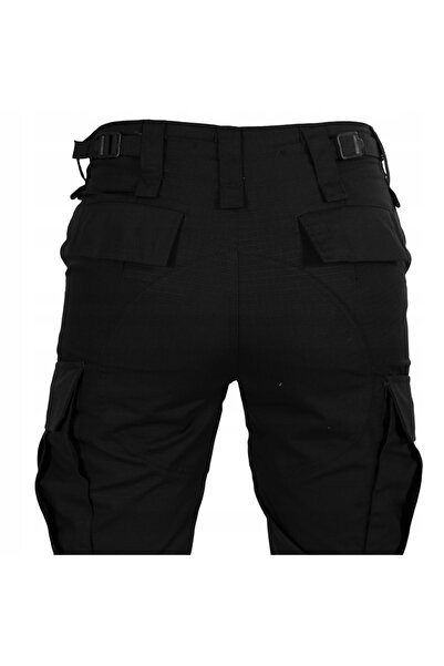 NO BRAND Pantaloni tactici militari de teren Texar WZ10 Rip-Stop - Negru 5XL