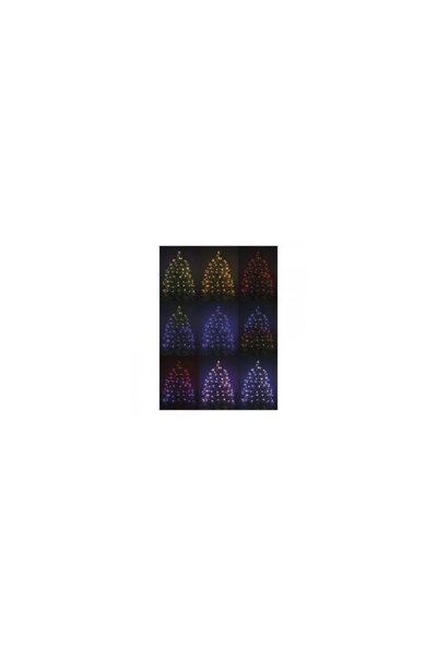 NO BRAND Lumini de Crăciun Clasic 160 LED 16m RGB 72 programe telecomandă IP4...