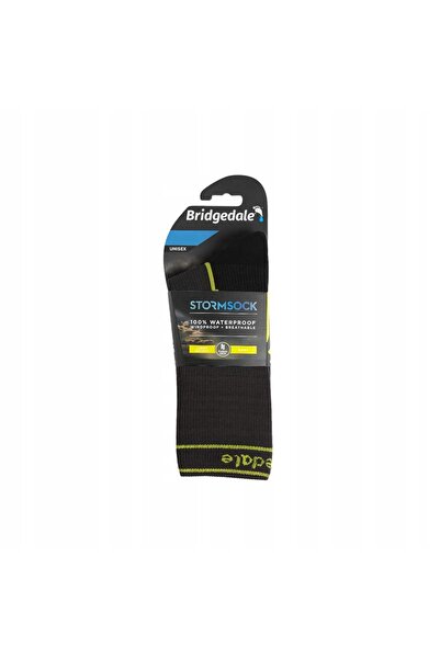 NO BRAND Șosete impermeabile Bridgedale StormSock Lt Boot - gri/lime 44-47