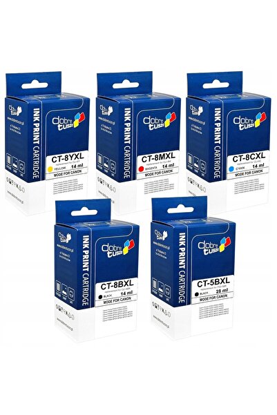 NO BRAND 5x Cerneală pentru CANON PIXMA MP610 MP800 R MP830 MP960 MP600 MX850...