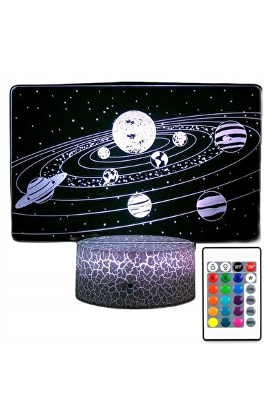 NO BRAND LAMPĂ LED 3D USB PEGAZ KUCYK KONIK LUMINĂ DE NOAPTE 16 CULORI + TELE...