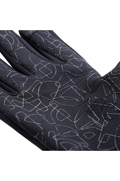 NO BRAND Mănuși din fleece Trekmates Ogwen Stretch Grip Glove – negru, mărimea L
