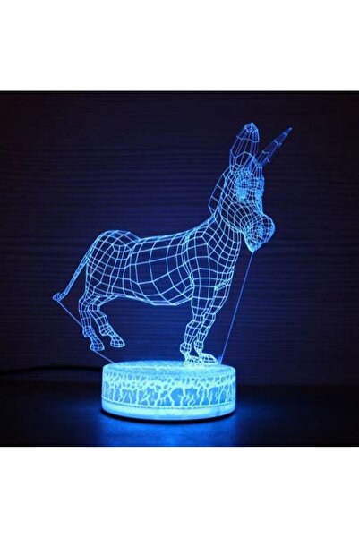 NO BRAND LAMPĂ 3D LED SHREK OSLO POUMA DONKEY FIONA 16 CULORI + TELECOMANDĂ