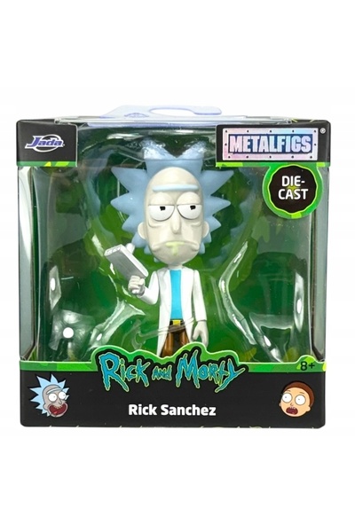 Jada Toys FIGURINĂ JADA RICK SANCHEZ RICK AND MORTY 6cm NOUĂ DE COLECȚIE METAL