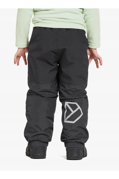 NO BRAND Pantaloni pentru copii Didriksons Narvi Pant 2 - negri 80 cm