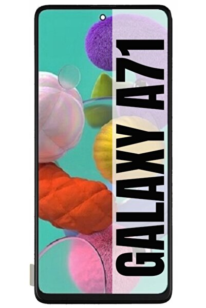 NO BRAND ECRAN PENTRU SAMSUNG GALAXY A71 A715 ECRAN ORIGINAL OEM + RAMĂ