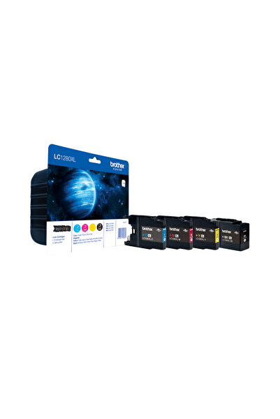 Brother 4x CARTUȘ DE CERNEALĂ LC1280XL PENTRU IMPRIMANTA MFC-J5910DW MFC-J691...