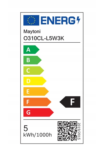 NO BRAND Maytoni SPIN, spot de tavan pentru exterior cu LED, 5 W, IP54, alb