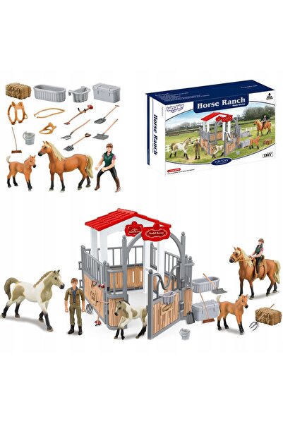 woopie Set Gard de grajd pentru figurine de cai