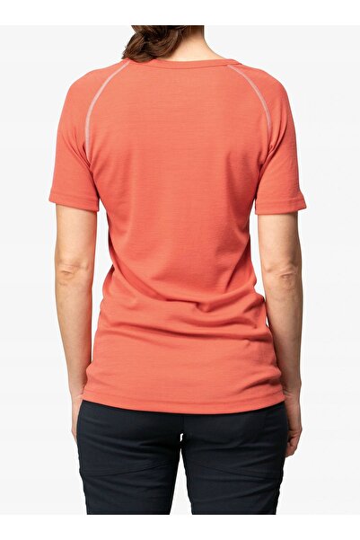 NO BRAND Devold Lauparen Merino 190 Tricou Termic de Damă - coral M