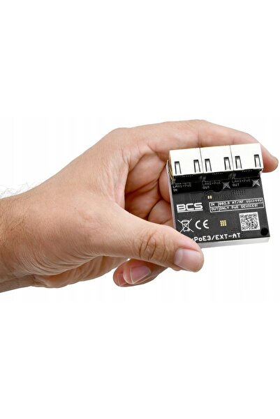 BCS -xPoE3/EXT-AT SPLITTER DE SEMNAL EXTENDER SWITCH POE CU 3 PORTURI MINI