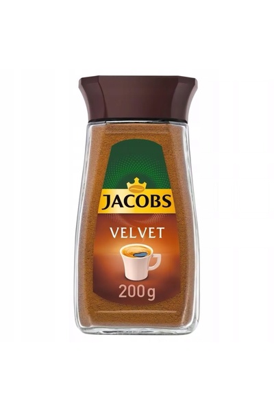 Jacobs Cafea solubilă 200g x2 Cremă catifelată în borcan Instant Original