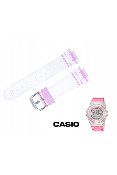 Casio Set complet: curea și lunetă originale BG-1302 roz + telescoape