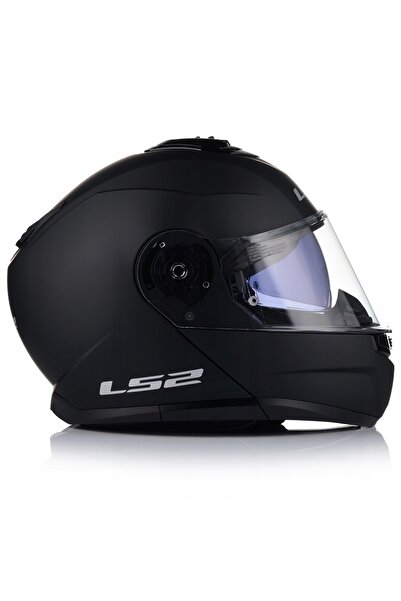 NO BRAND CASCA LS2 FF908 STROBE II NEGRU MAT SOLID [Mărimea XXL]