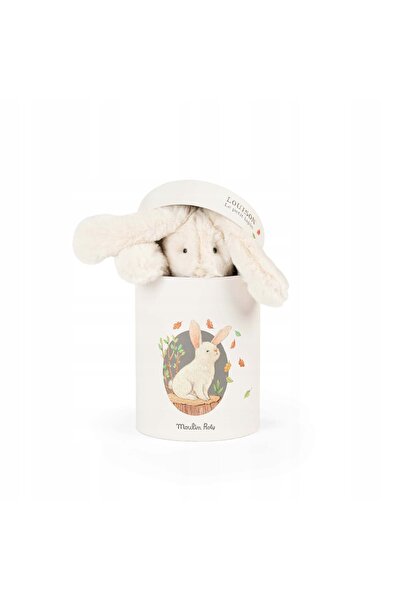 Moulin Roty Iepure de pluș LOUISON în cutie decorativă 680036