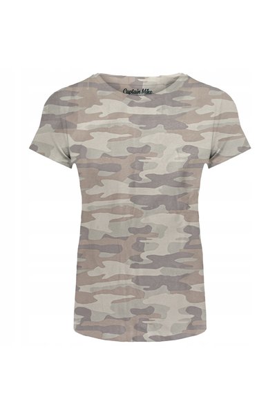 NO BRAND Tricou de damă BUMBAC TURCESC camuflaj 4XL