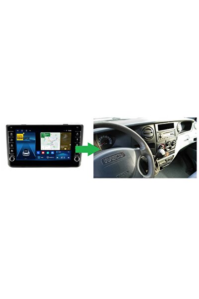NO BRAND RADIO NAVIGAȚIE GPS IVECO DAILY 2007-2014 ANDROID CARPLAY 4/64 GB