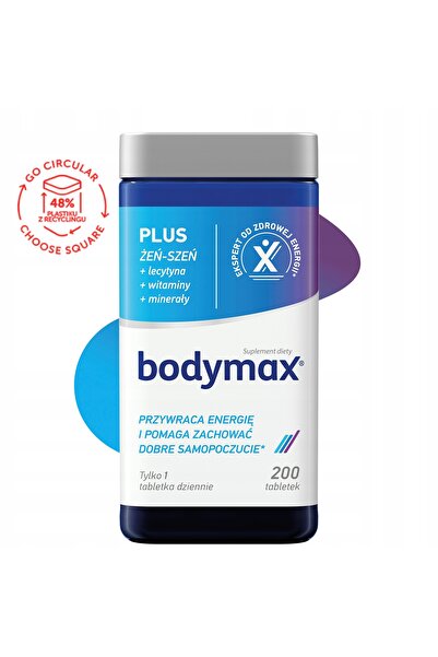NO BRAND Bodymax Plus cu ginseng redă forța și energia – 200 de comprimate
