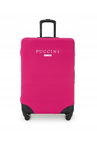NO BRAND Husă flexibilă pentru valiză mare PUCCINI PBA 3A Roz