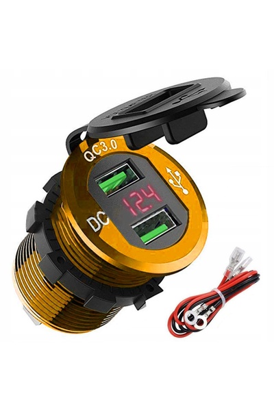 NO BRAND Încărcător auto USB Quick Charge 3.0