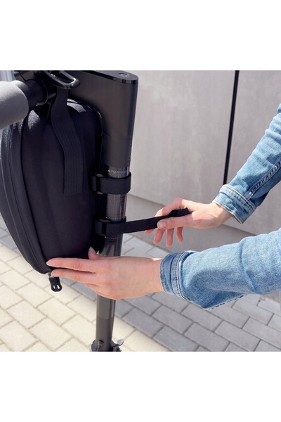 WOZINSKY Geantă impermeabilă pentru ghidon de trotinetă, 4L, neagră