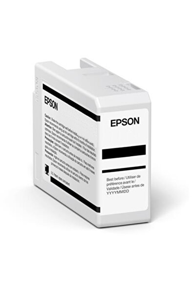 EPSON Tuș T47A1 Negru foto C13T47A100 50 ml