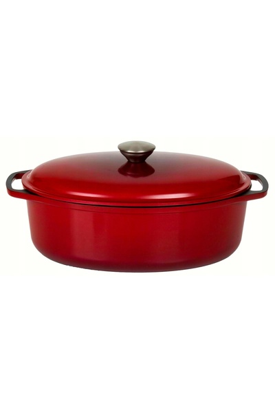 NO BRAND Oală, cratiță de 4l cu capac din aluminiu turnat SSW