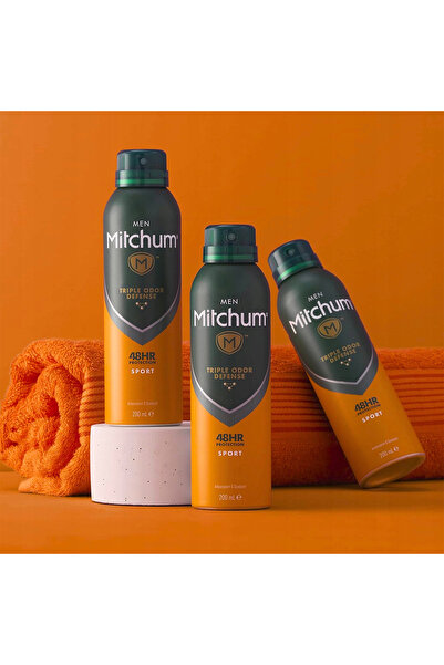 NO BRAND Antiperspirant pentru bărbați Mitchum Men Sport Deodorant Spray 200 ml