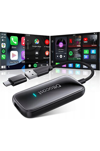 Ottocast Adaptor Auto Play2Video Ultra Carplay/Android Auto Totul într-unul