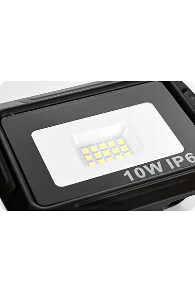 NO BRAND Proiector LED puternic, tip halogen, IP65, 10W, lumină albă neutră, ...