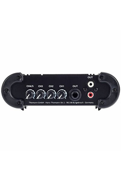NO BRAND Millenium Pocket Mix Mixer audio cu 5 canale XLR RCA Compact pentru ...