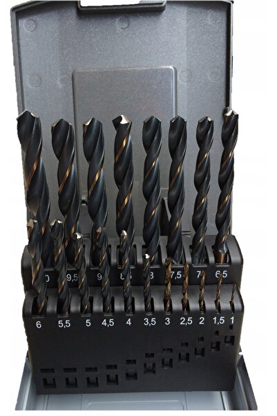 Alpen Set de burghie 0000812311100 19 bucăți