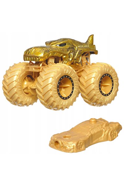 HOT WHEELS Mașină Monster Trucks Mega Wrex HWR70 GOLD EDIȚIE LIMITATĂ