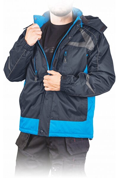 Reis Geacă căptușită cu fleece, albastru marin, mărimea XL