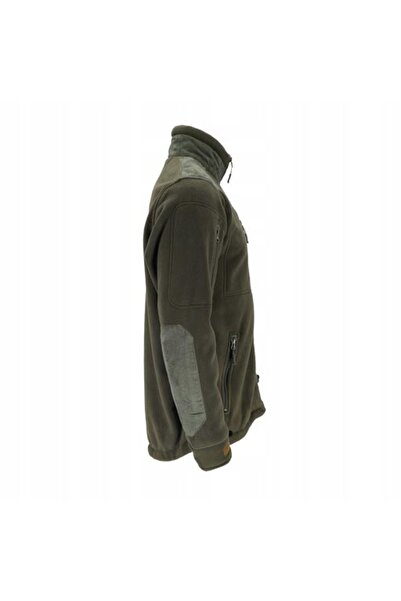 Reis Hanorac bărbătesc din fleece polar cu fermoar, întărit, cu buzunare BOR