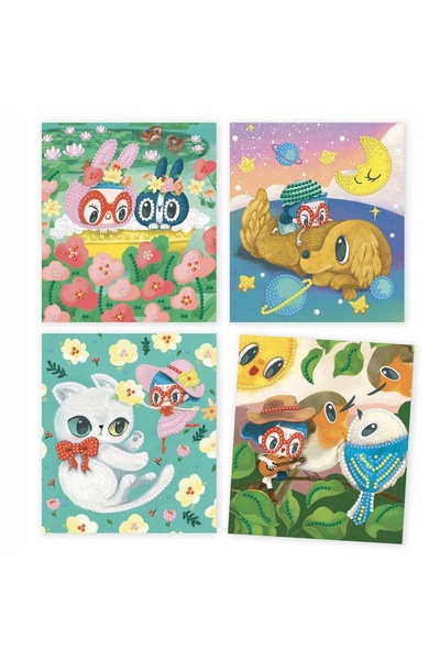 djeco Diamante artistice, diamenciki, obrazi pentru decorare, pentru lipire.