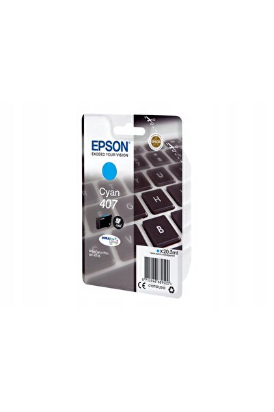EPSON Cerneală originală 407 Cyan C13T07U240 20.3 ml