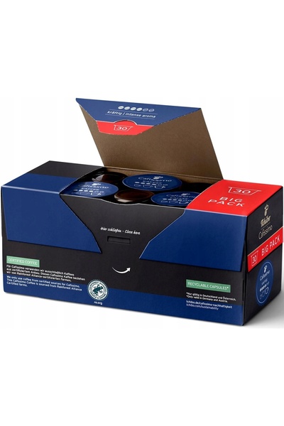 NO BRAND Tchibo Cafissimo Cafea Aromă Intensă 30 bucăți Capsule
