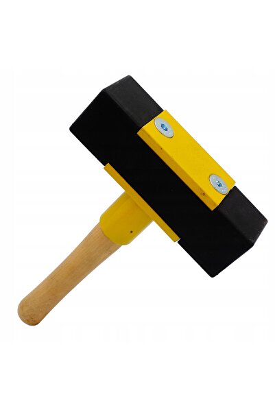 NO BRAND Ciocan de cauciuc pentru pavaj rutier 2.4kg