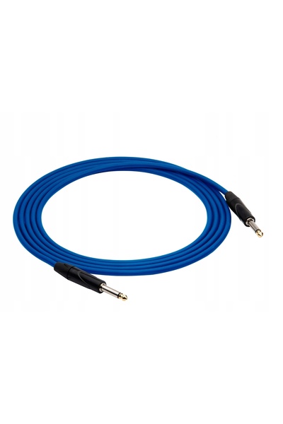 NO BRAND Cablu instrumental Red's Music Jack 6.3mm Standard 10m GC11100BX-BLUE