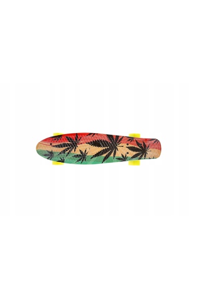 ABC Skateboard pentru copii Fiszka - NILS Extreme - Cauciuc antiderapant ABEC-7
