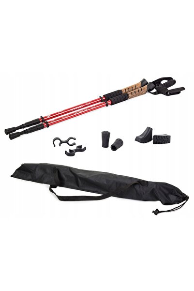 verk group Bățuri de Nordic Walking, set de 2 bucăți, cu huse pentru bețe de ...