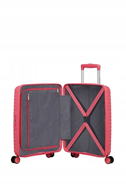 American Tourister Valiză mică Diablast - roz glitch