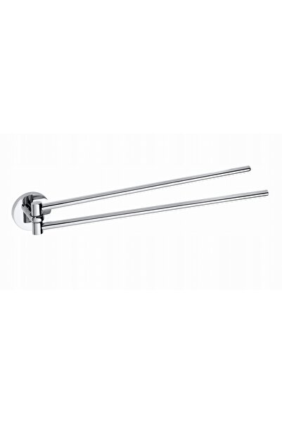 NO BRAND Bemeta OMEGA bară dublă pentru prosoape cu balamale 104204191