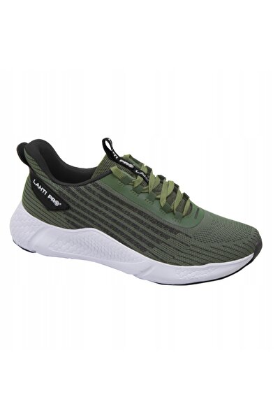 NO BRAND Pantofi de lucru tip sneaker, verde-negru, respirabili, ușori, 46, L...