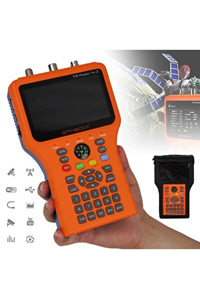 NO BRAND GTMEDIA V8 Finder Pro Detector de semnal satelit DVB-S2X/S2/S/T2/T/C