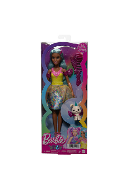 Barbie Magic Teresa Păpușă de film JCW51 + ANIMĂLUL + PERIE + ACCESORII