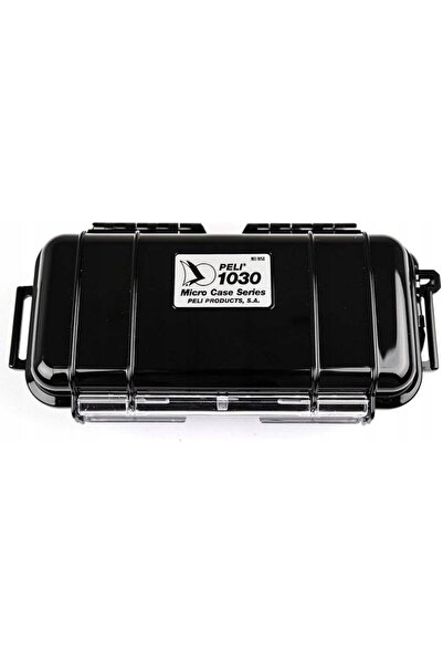 PELI Carcasă de protecție impermeabilă pentru unelte 1030 Micro Case - negru