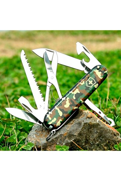 NO BRAND Scyzoryk Victorinox Huntsman - camuflaj