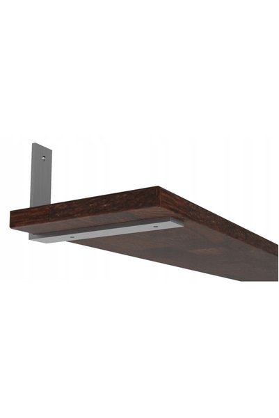 NO BRAND Suport din inox pentru raft tip loft, 25 cm, cu mâner.